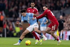 Liverpool eliminated by Manchester City in FA Cup quarter-finals