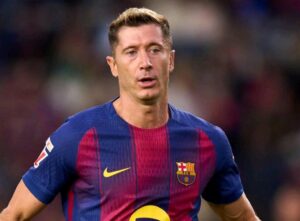 FC Barcelona's Roberto Lewandowski