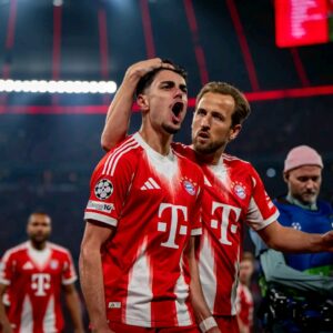 Bayern Munich's Midfielder, Aleksandar Pavlovic